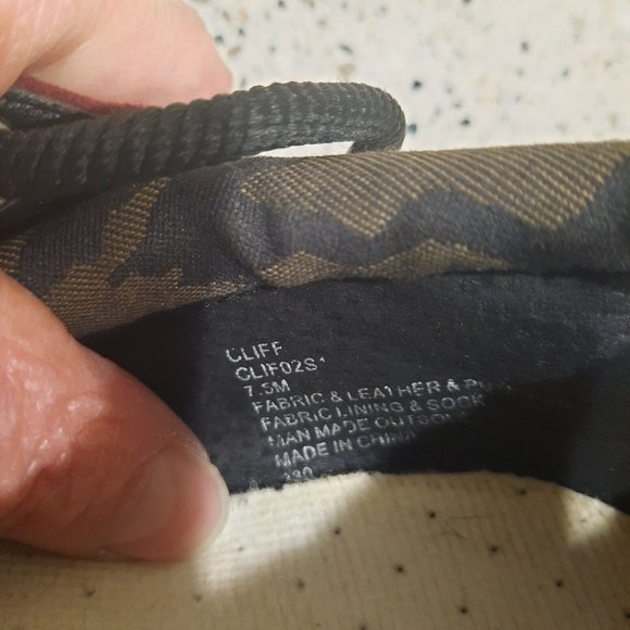 Steve Madden Cliff Olive Multi Color Green Camo Rebooted Sneaker Womens Size 7.5 - Picture 6 of 6